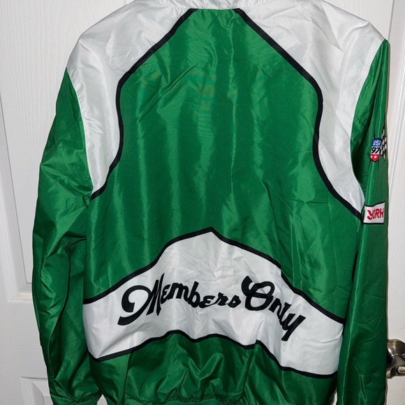 Members Only Green Racing Jacket - Picture 5 of 5